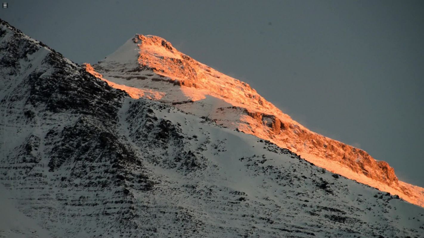 09 Mount Everest North Face At Sunset From Advanced Base Camp From Tibet